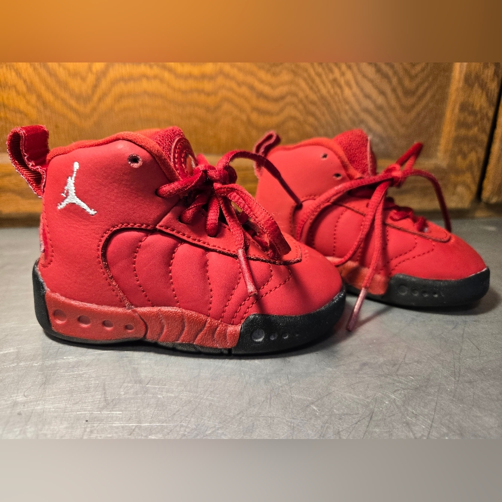 Nike Toddler Jordan Jumpman Pro BT In Gym Red Sneakers